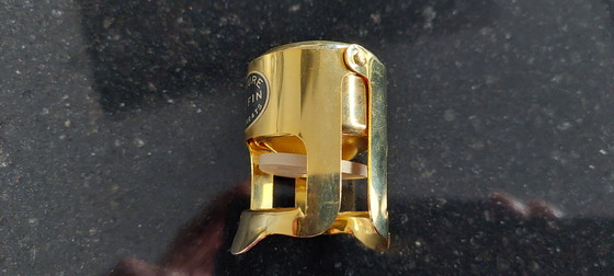 Image 1 of Champagnerverschluss des Weinguts Pommery, 24-karätig vergoldet