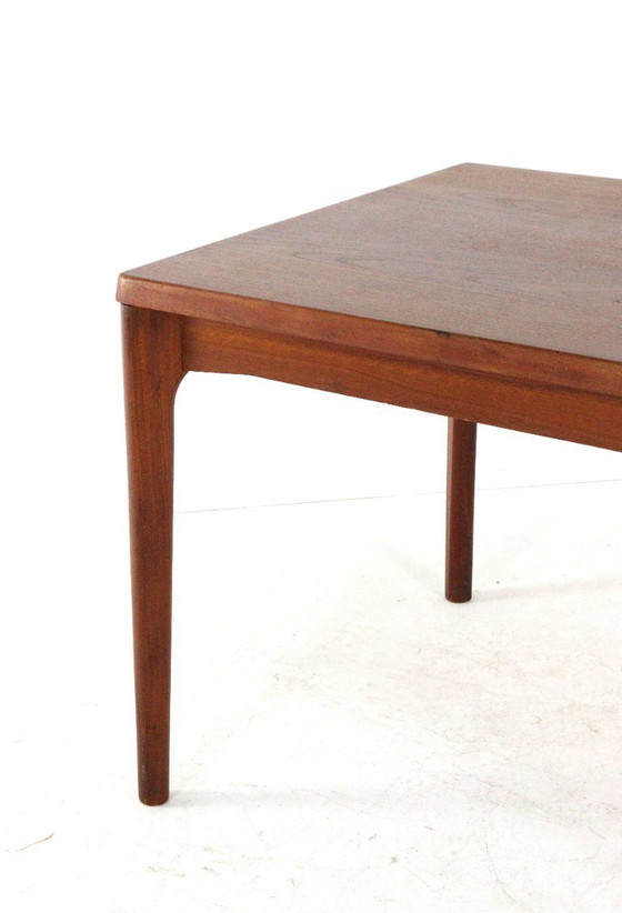 Image 1 of Henning Kjaernulf for Vejle extendable dining table table Danish vintage