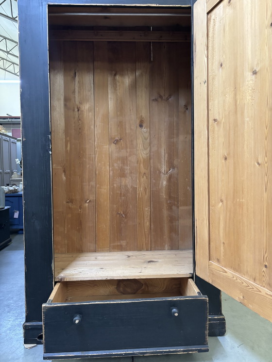 Image 1 of Brocante eendeurskast / garderobekast / kledingkast 