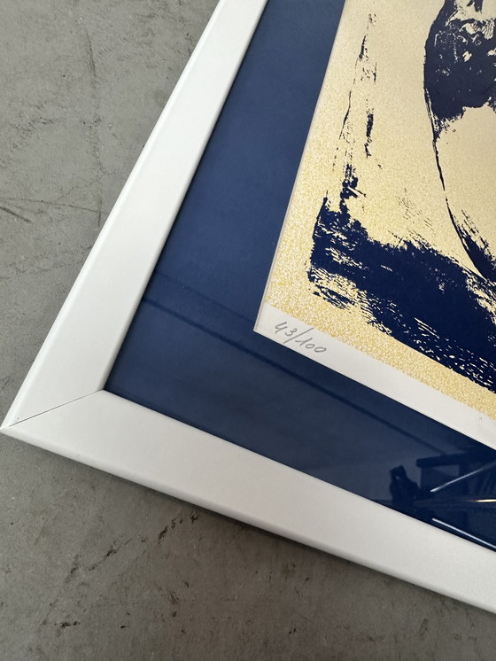 Image 1 of Genummerde zeefdruk - Flor Hermans - Gesigneerd