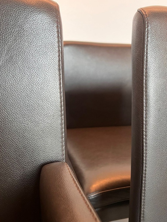 Image 1 of 6x Hülsta-Lederstühle