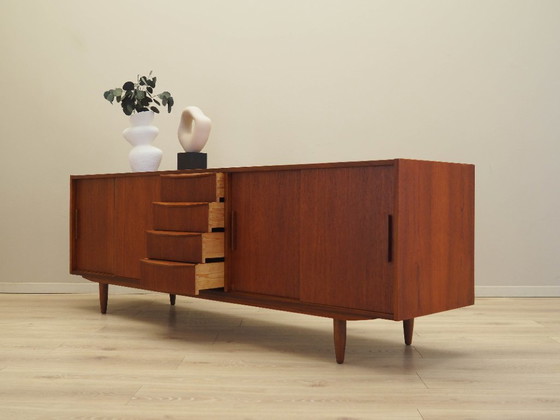 Image 1 of Credenza in teak, design danese, anni '70, prodotta in Danimarca