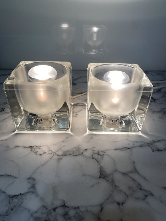 Image 1 of Juego de 2 lámparas Ice Cube Peill y Putzler