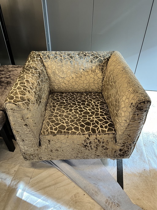 Gelderland armchair Model 4800 newly upholstered