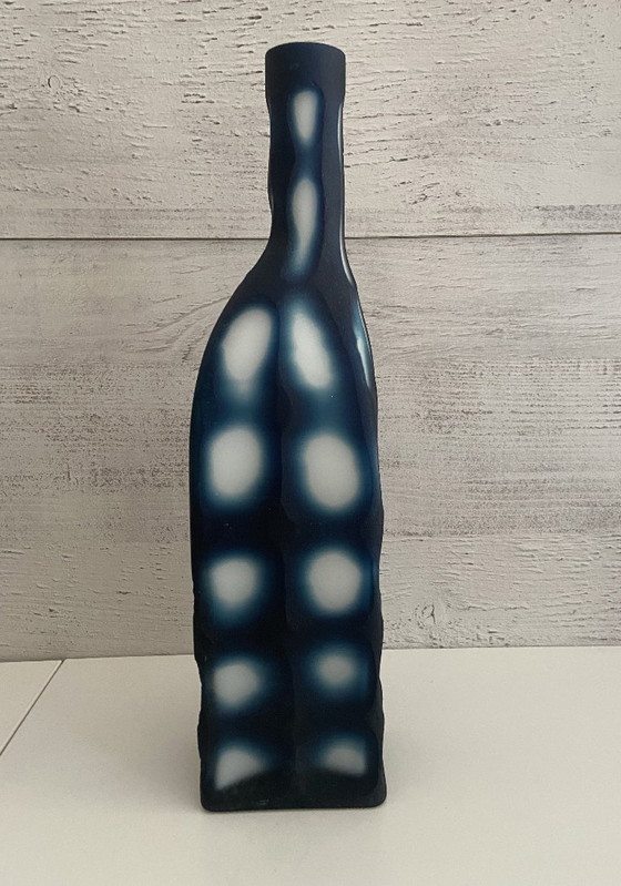 Image 1 of Contemporary Duo of Vases Bottles Soliflores KARE Design Glass Ceramic Art
