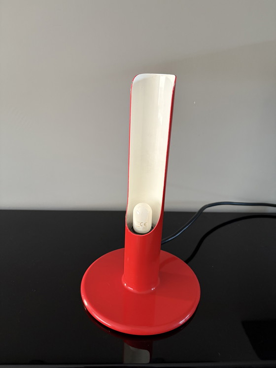 Image 1 of M design Germany Red Prix Tischleuchte von Ingo Maurer für M Design