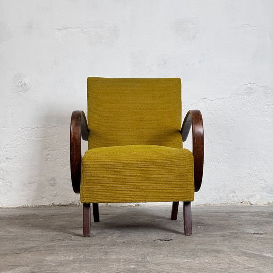 Image 1 of Poltrona Jindřich Halabala Tipo C, anni '30 - Art Déco cecoslovacco