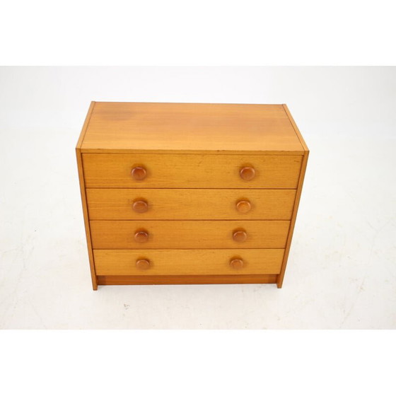 Image 1 of Vintage teak chest of drawers, Denmark 1960s