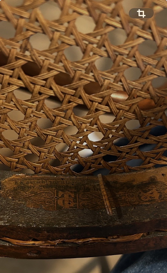 Image 1 of Antieke kinderstoel in legno curvato – Jacob & Josef Kohn Wien ca.1900 – Thonet stijl 