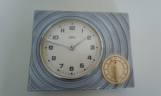 Image 1 of Orologio da cucina Diehl degli anni '60 con sveglia