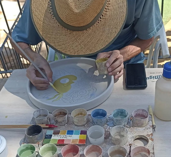 Image 1 of PINTURA DE AZULEJOS HECHA A MANO