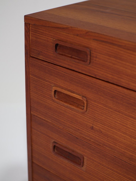 Image 1 of Hundevad Dänische Teakholzkommode aus den 1960er Jahren