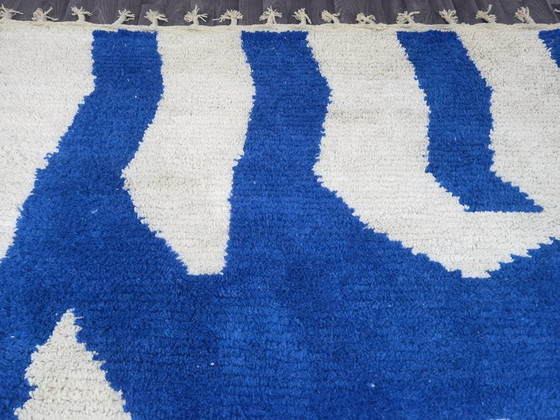 Traditioneller blauer Wollteppich 250/300 cm – Teppiche & Läufer, Wool (photo 6 of 10)