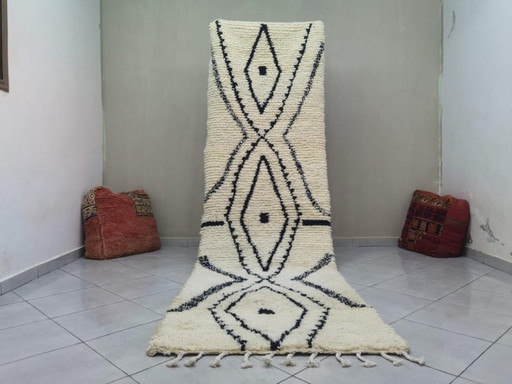 Handmade runner rug 300cm x 90cm
