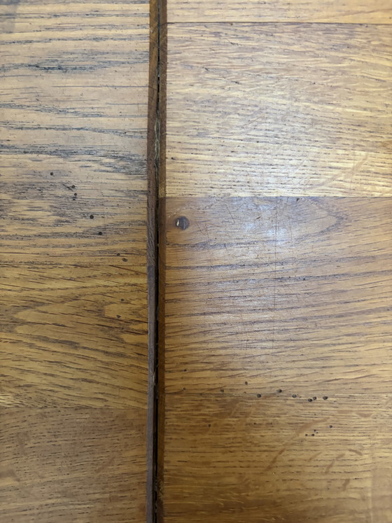 Image 1 of table basse robuste en bois de style brésilien vintage