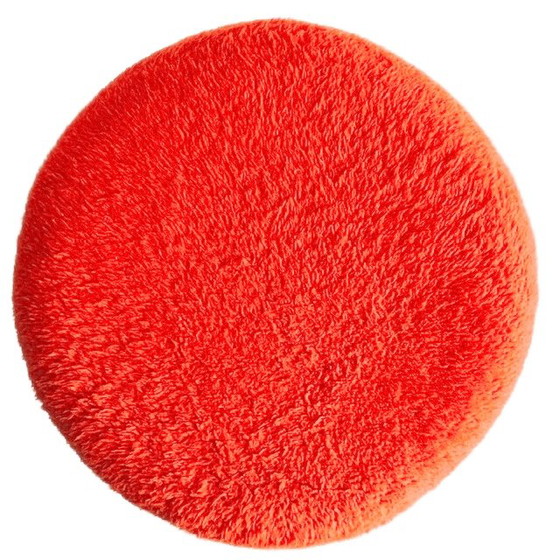 Image 1 of Vintage mid-century space age kruk oranje teddy pop art 1970's