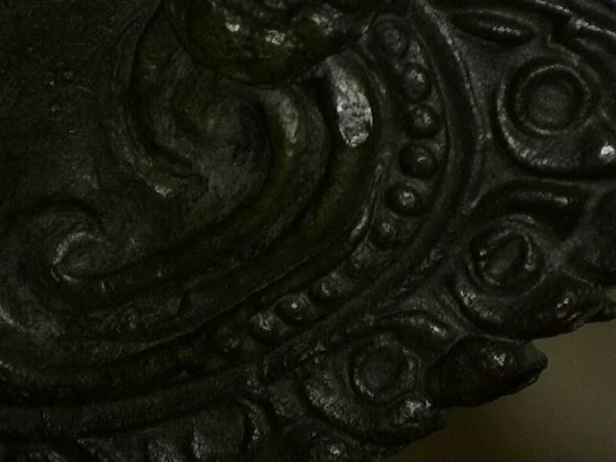 Antiek bronzen Rama beeld uit Thailand – krachtige hofstijl met beweging – lot 464 – Beeldhouwkunst, Wood (photo 20 of 25)