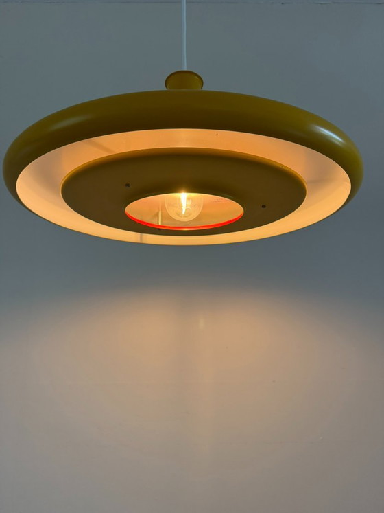 Vintage Fog & Morup Optima L - Hans Due - Danish design lamp – Fog & Mørup, Pendant lamps, Metal (photo 4 of 10)