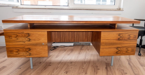 Image 1 of Desk with rosewood veneer