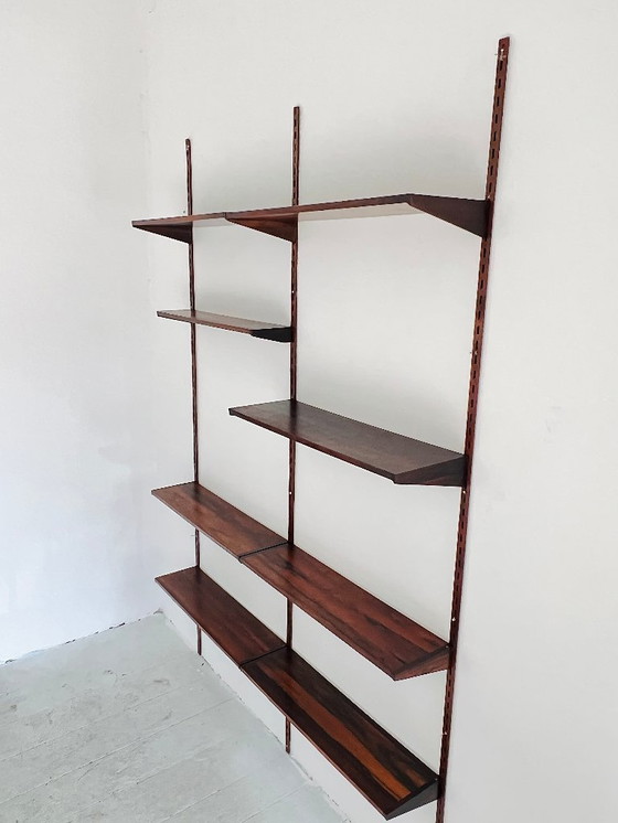 Image 1 of Sistema de estanterías modulares danesas de mediados de siglo Kai Kristiansen FM Møbler