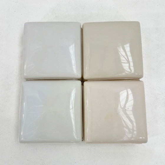 Image 1 of Set van 4 Cnosso wandlampen van Angelo Mangiarotti voor Artemide, jaren 60