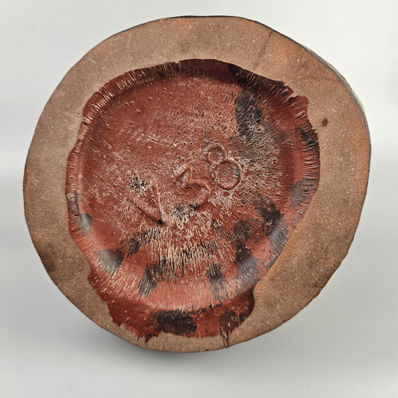 Image 1 of Zeldzame XL Vintage West-Duitse Vaas in de Vorm van een Uil, Gemaakt Door Helmut Schaffenacker. Vormnummer V 38.