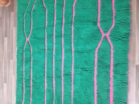 Image 1 of Autentico tappeto Beni Ourain fatto a mano, 150/250 cm