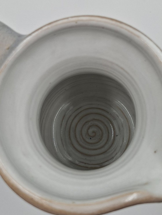 Image 1 of Glazed ceramic pitcher