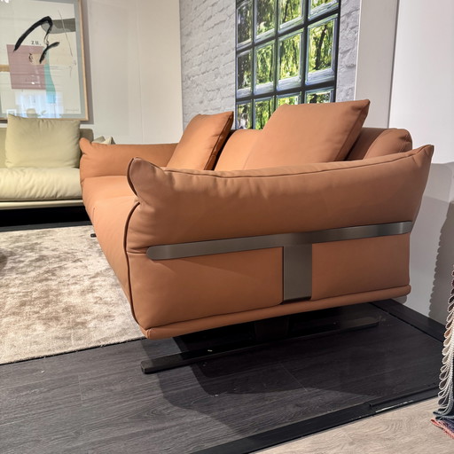 Campo di Fiori Sofá 3 plazas de cuero