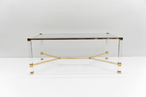 Franse salontafel van Pierre Vandel, jaren 70