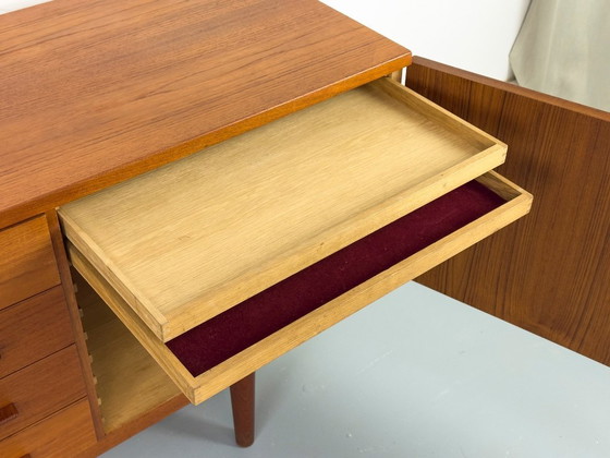 Image 1 of Teak sideboard by Hans J. Wegner for Ry Møbler, 1959