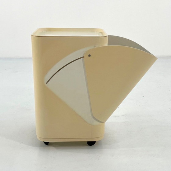 Image 1 of White Laundry Bin by Anna Castelli for Kartell, 1970s