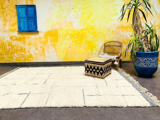 Image 1 of Tapis Beni Ouarain en laine authentique 300cmx200cm