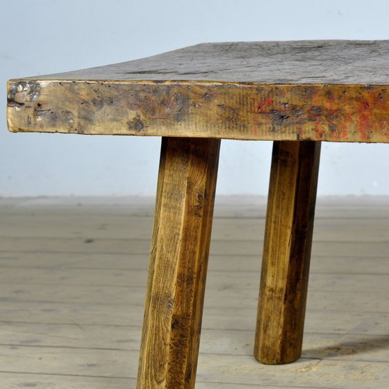 Image 1 of Table basse en chêne, vers 1930