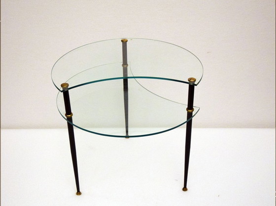 Image 1 of Edoardo Poli asymmetrical coffee table for Vitrex, 196