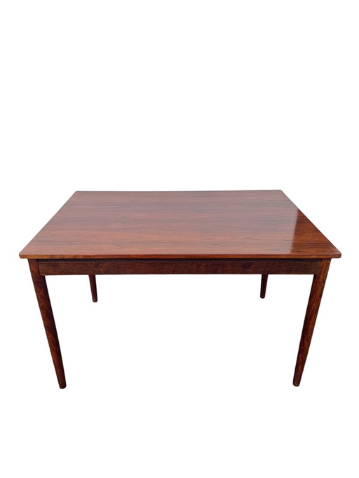 Table de salle à manger danoise extensible en palissandre