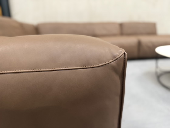 Image 1 of Divano angolare Rolf Benz Mio in pelle marrone 253x344