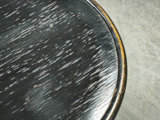 Image 1 of Verstelbare pianokruk van gebogen hout in Thonet-stijl, Tsjechoslowakije, jaren 1930