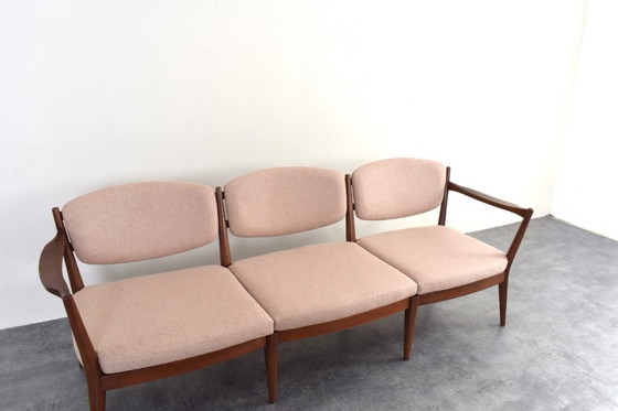 Image 1 of Norwegian Teak Sofa by Fredrik A. Kayser & Adolf Relling for Arnestad Bruk, 1950s