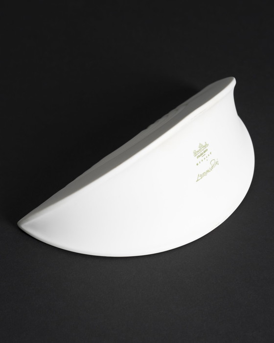 Image 1 of Rosenthal Studio Line Bisque Porzellan Vase Duo Ambrosio Pozzi TOTEM Minimalist