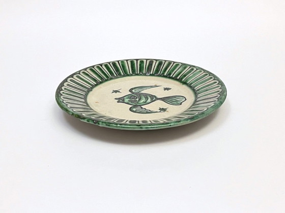 Image 1 of 4 Piatti Vietri decorati della Fabbrica Ceramica Avallone, anni '30