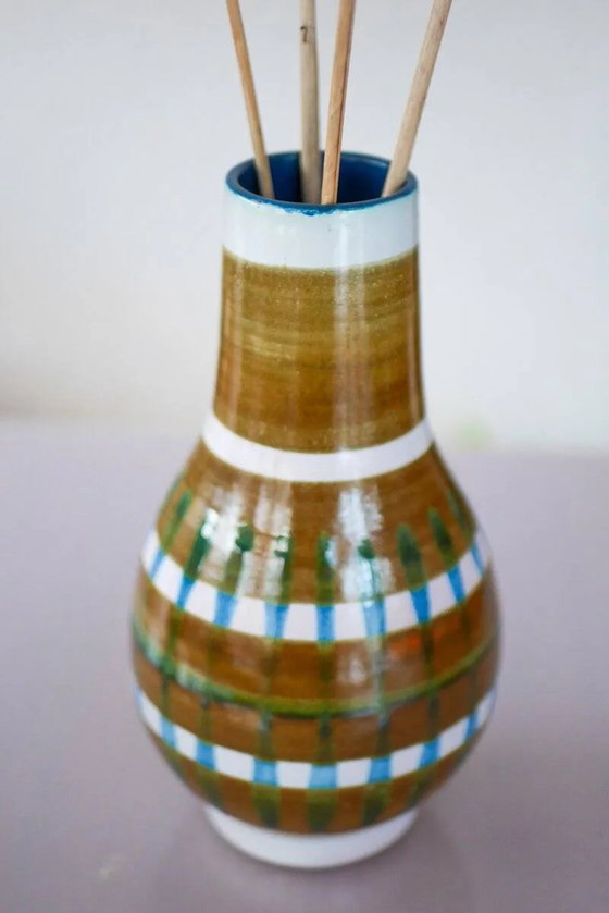 Image 1 of Faenza vase by Ingrid Atterberg for Upsala Ekeby, Sweden, 1960