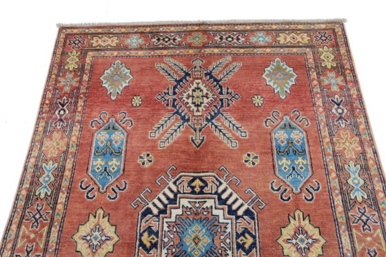Image 1 of Alfombra Ziegler Kazak original anudada a mano, 185 x 122 cm, nueva y en excelente estado.