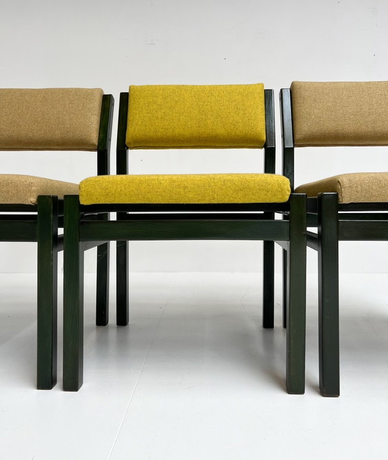 Image 1 of Pastoe Dining Chair Sa07 By Cees Braakman, 1970's (By Piece)