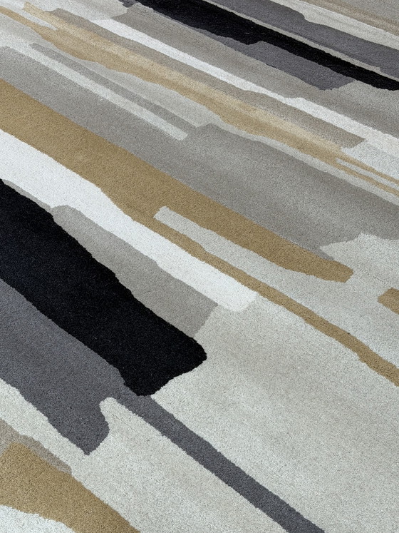 Image 1 of Tappeto Brink and Campman Harlequin Zeal Pewter NUOVO