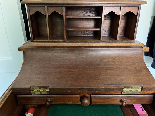 Dark brown secretaire
