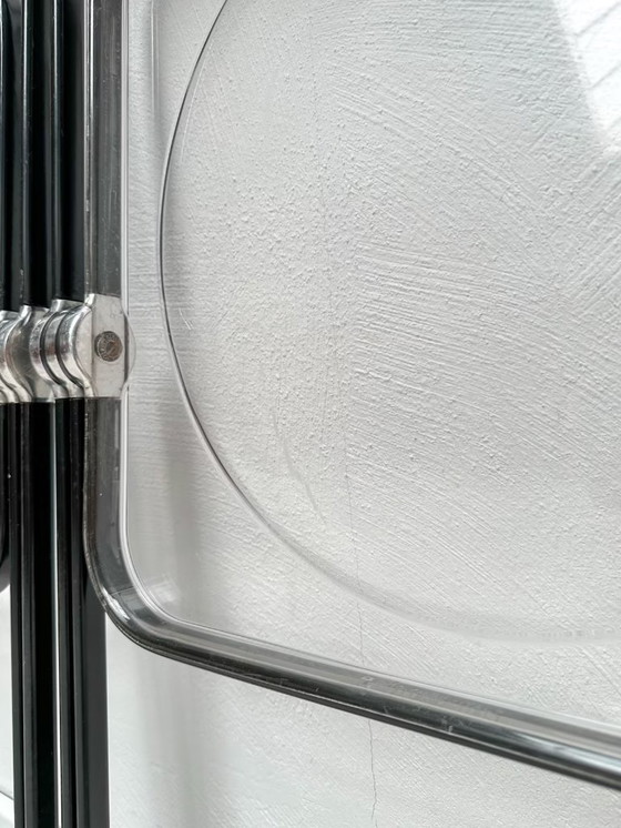 Image 1 of 3x Vintage Plia Folding Chairs by Giancarlo Piretti for Anonima Castelli