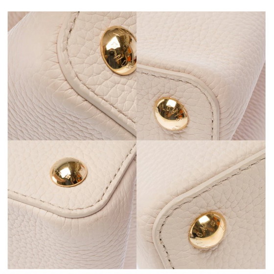 Image 1 of Sac LOUIS VUITTON Capucines en Cuir Rose - 103496