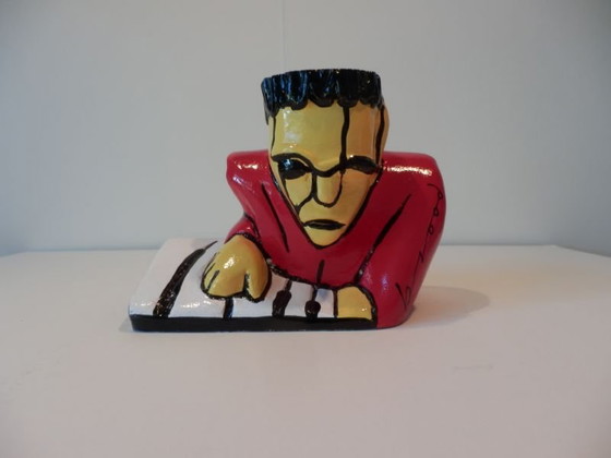 Image 1 of Herman Brood---Complete Set of 5 Resin Sculptures.