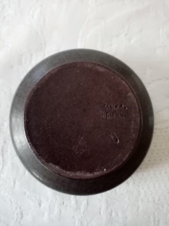 Image 1 of Cenicero decorativo holandés de cerámica Zaalberg de los años 60